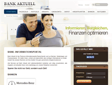 Tablet Screenshot of bank-aktuell.com